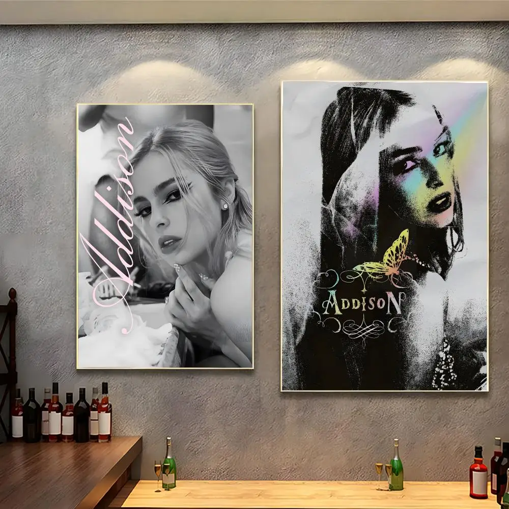 Trendy influencer Addison Rae Poster Peel And Stick Indoor Bedroom Wall Decor Aesthetic Gift