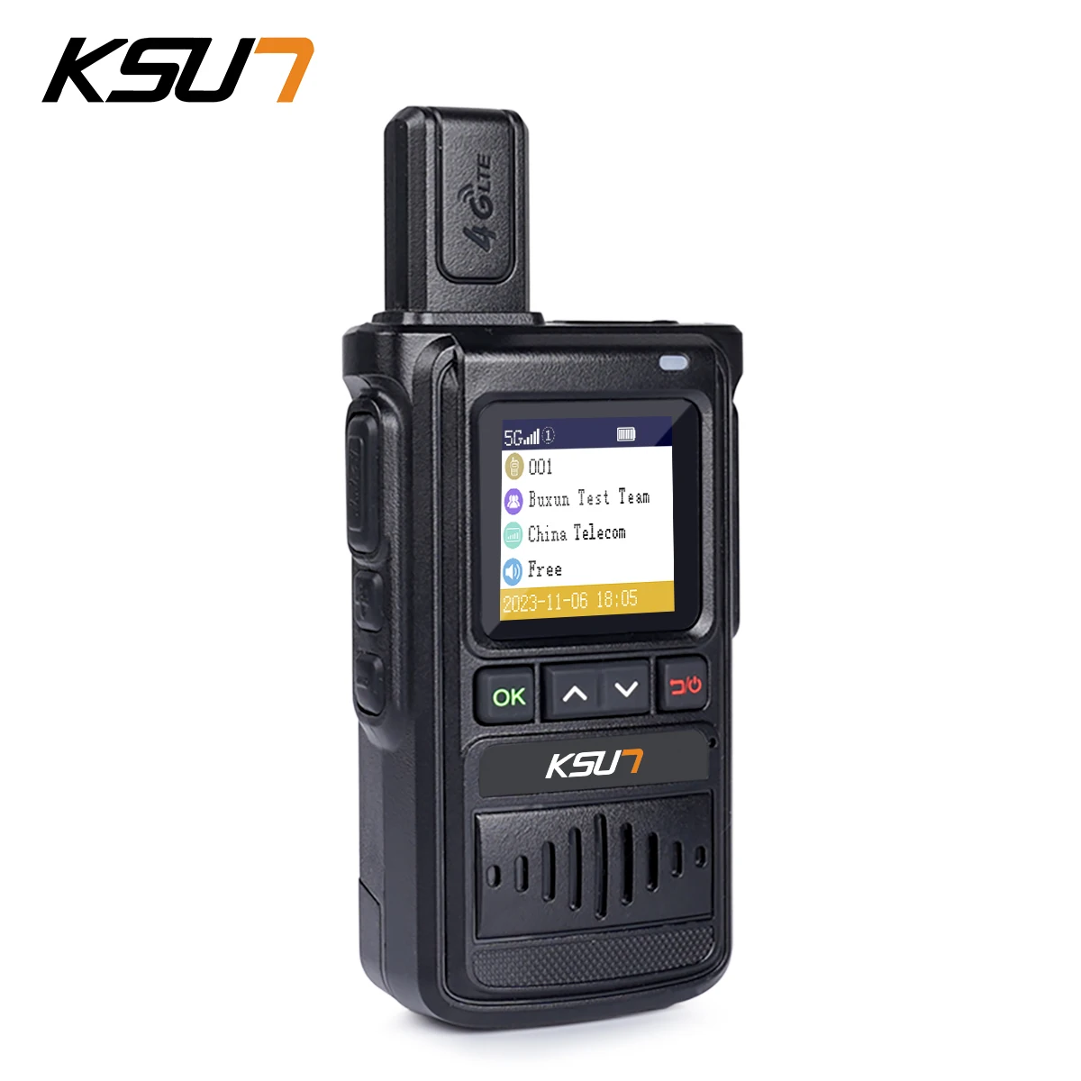 KSUN CT19 POC راديو الشبكة العالمية 4G لاسلكي تخاطب Type-C IP55 راديو ثنائي الاتجاه #2