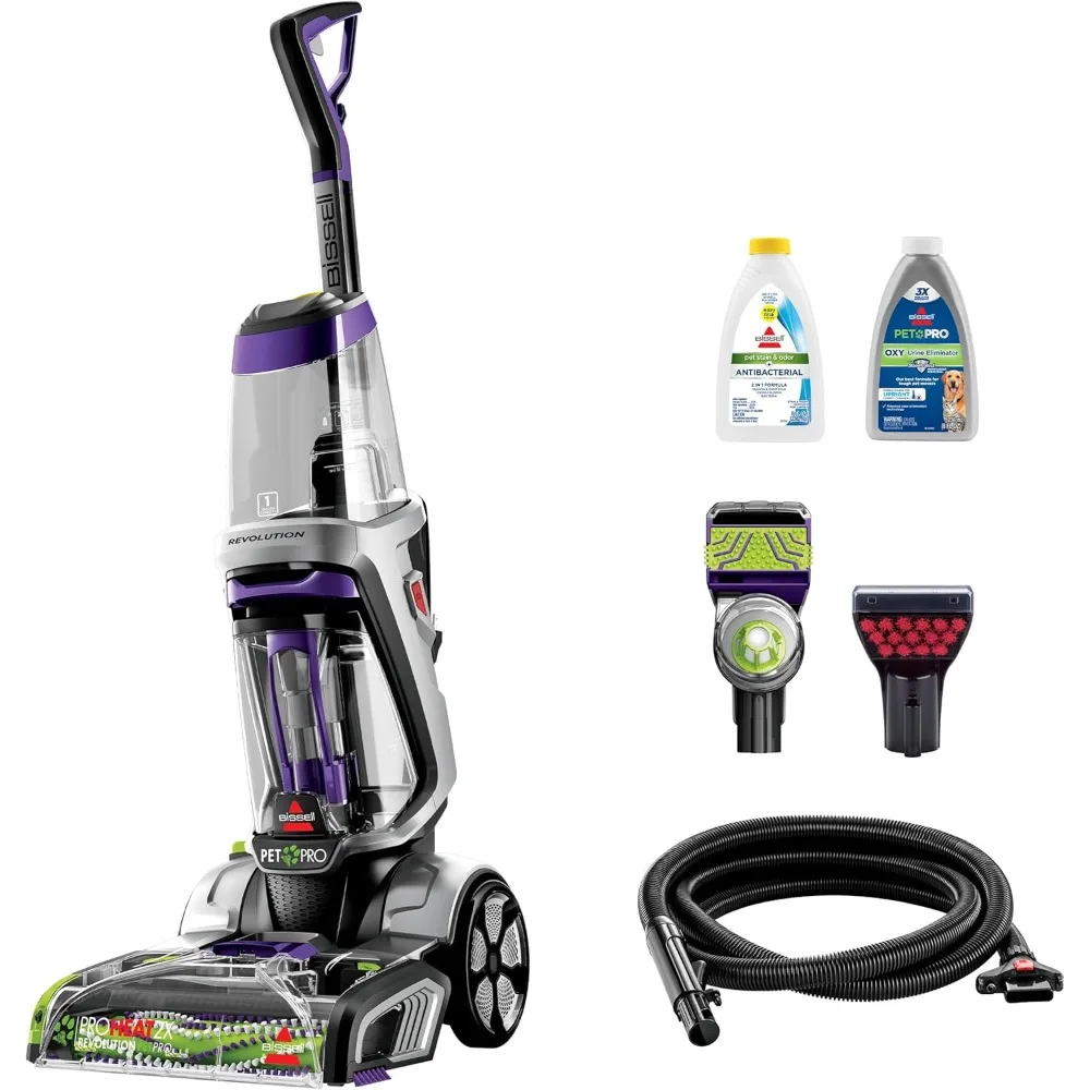 

2X Revolution Pet Pro Plus, 3588F, Upright Deep Cleaner, 30-minute Dry Time, Dual Dirt Lifter Powerbrush