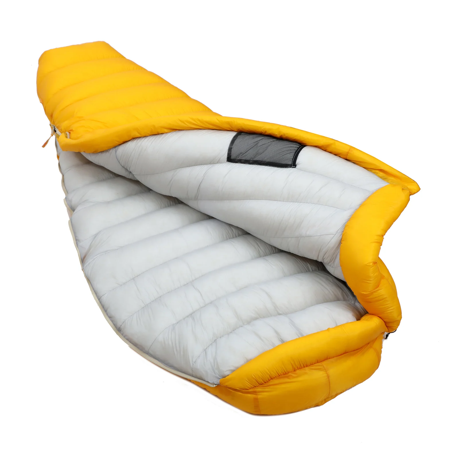95% 850fp 700g Duck Down Fill Sleeping Bag Outdoor Camping Cold Weather Sleeping