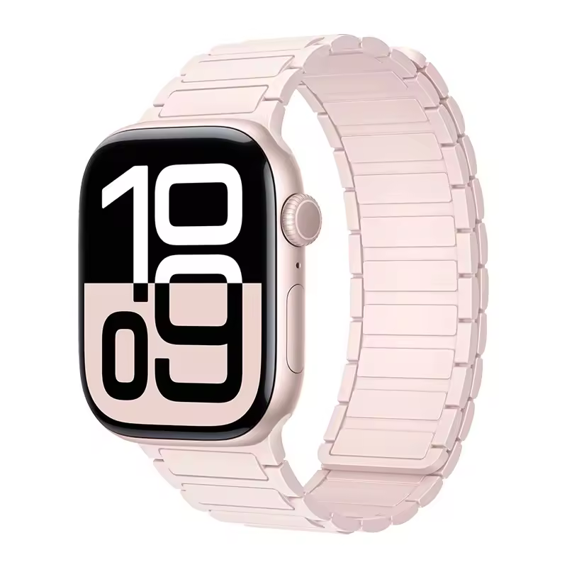 Magnetic Silicone Band for Apple Watch Ultra 3 2 49mm 46mm 42mm 45mm 44mm 40 41mm Strap IWatch Series 11 10 9 8 7 6 SE Bracelet - Image 21