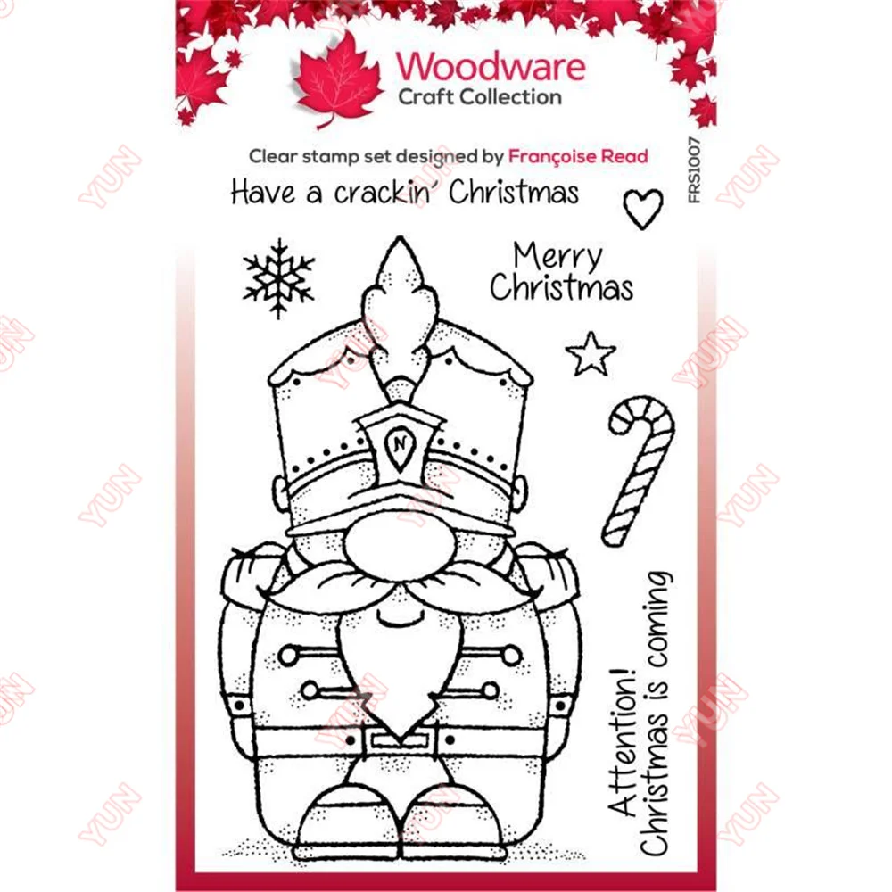 

Nutcracker Gnome Metal Cutting Dies Stamps DIY Handmade Embossing Making Scrapbook Diary Greeting Card Decoration