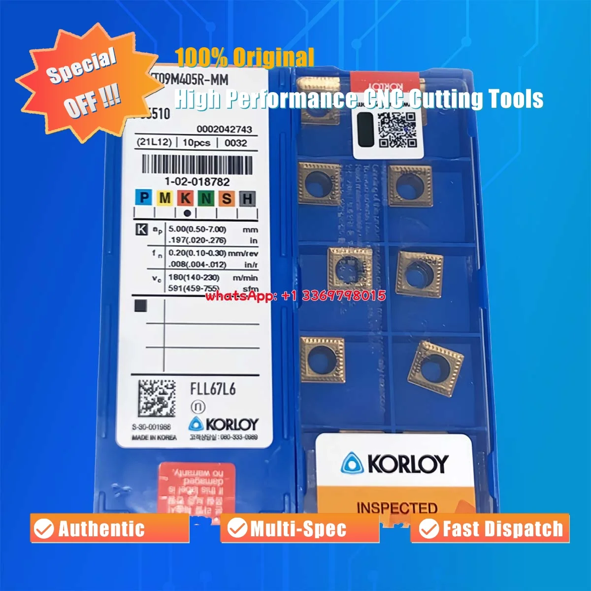 

10 шт. оригинальная фрезерная вставка SDXN SDXN1203AESN-FM PC3545