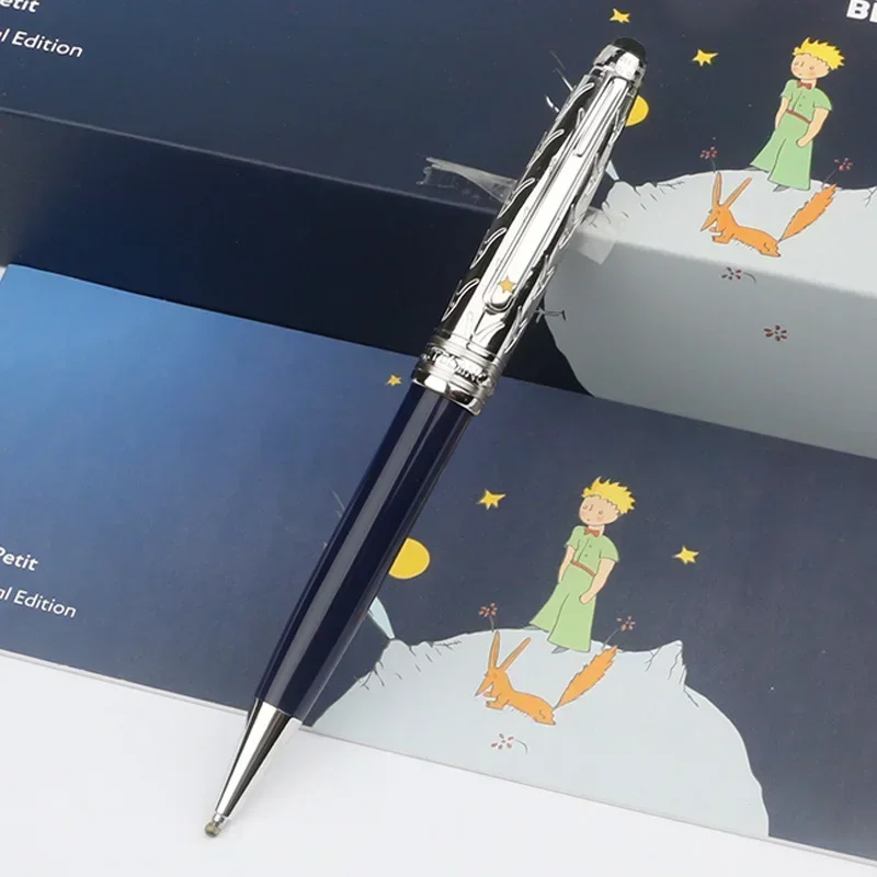 Special Edition Petit Prince Rollerball Pen Business Blue MB 163 Ballpoint Fountain Writing Office Supplies with Serial Number