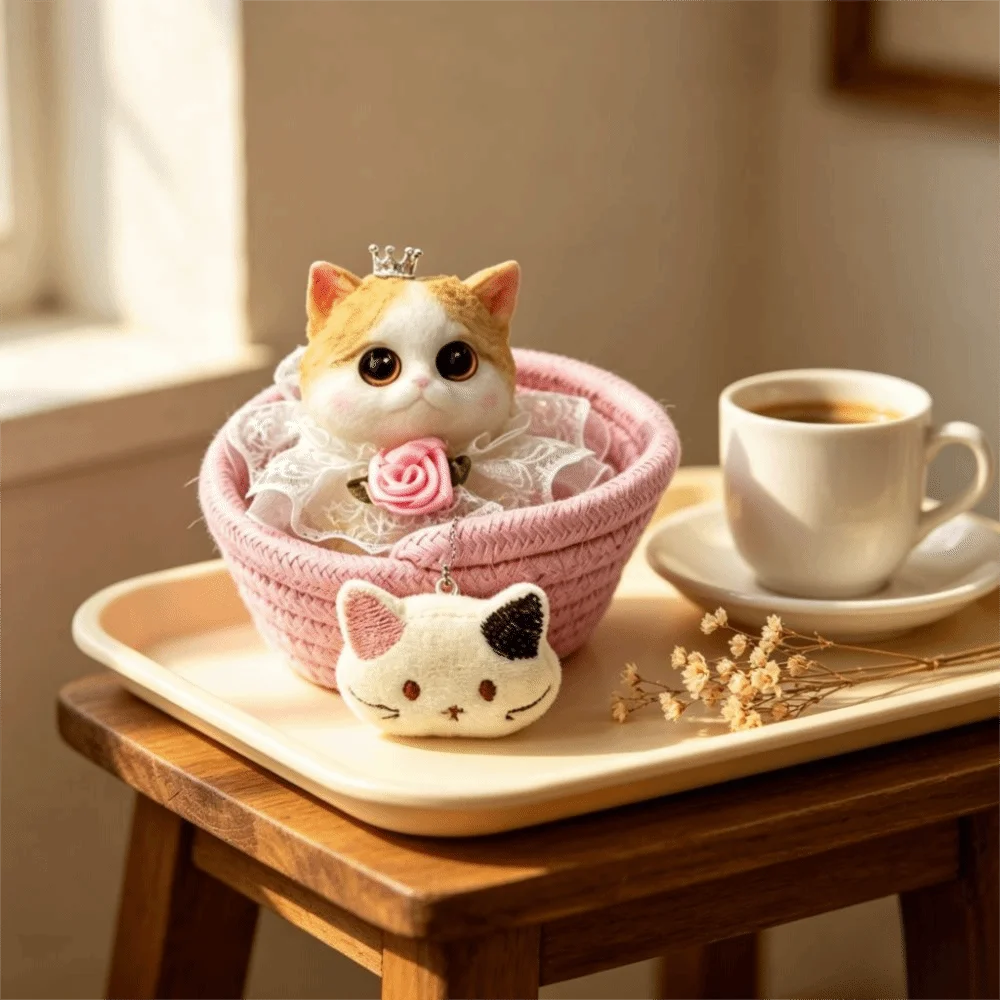Collectible Slow Rising Reduce Pressure Toy Slow Rebound Soft Squeeze Cat Squishy Toy Lovely Kawaii Cat Sensory Toy Adult Gift