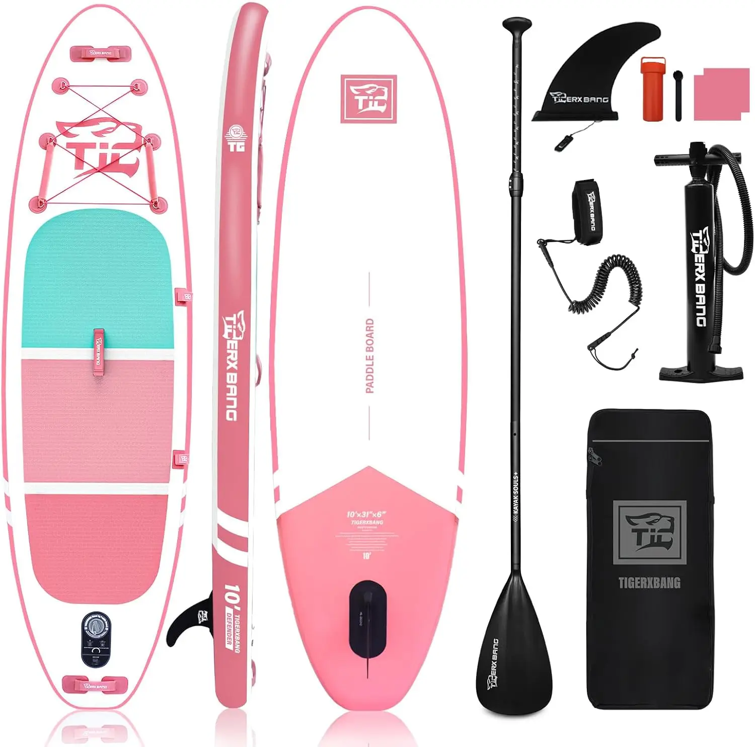 Inflatable Paddle Board with Premium SUP Board Accessories, Allround Paddle Boards for Adults/Youth,Stand Up Paddle Board