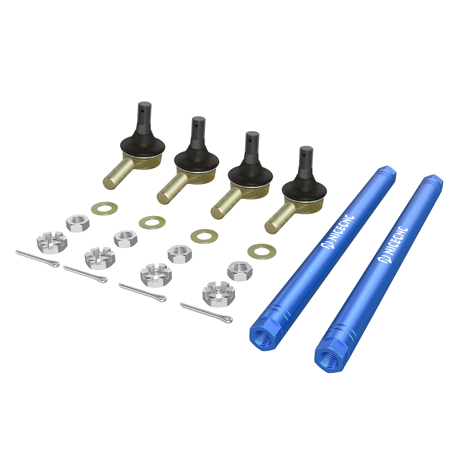 NICECNC für Yamaha Blaster 200 YFS200 1988–2006 Spurstangen-Kugelgelenk-Set, Aluminium-ATV-Zubehör, ersetzt 2XJ-23831-01-00 – Detail 8