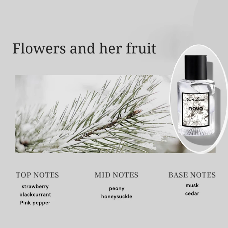 NOVO Freedom Exploration Perfume - Aroma de cedro legado, duradero, fragancia ligera y fresca, ideal para uso diario