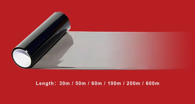 New Product Kdx Factory Made Vlt 15%-70% 2.0Mil/3.0Mil Pet King Series Car Window Tint Film Nano Carbon Car Window Film