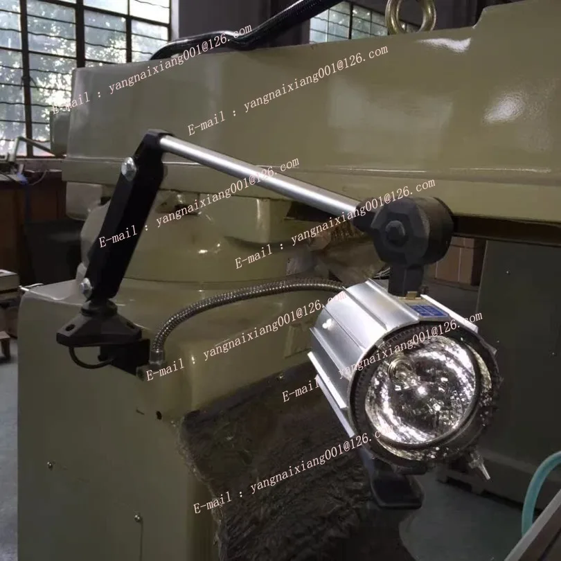 

Вертикальный фрезерный станок с коромысным рычагом, 1 шт., аксессуары для фрезерной головки, детали головки, кварцевая галогенная лампа 24 В 55 Вт с основанием