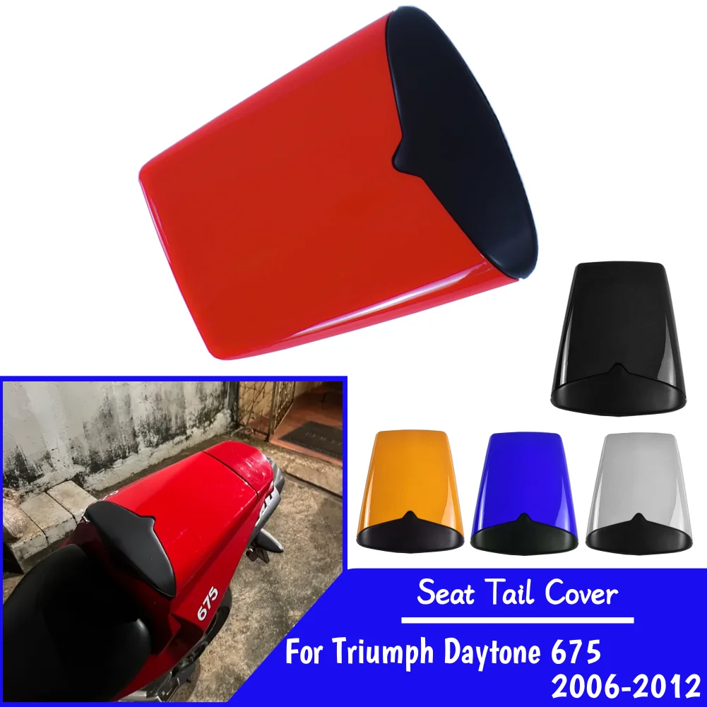 

Задний чехол на заднее сиденье мотоцикла, обтекатель для Triumph Daytone 675 2006-2012 2011, Daytone 675, аксессуары для обтекателя пассажирского сиденья