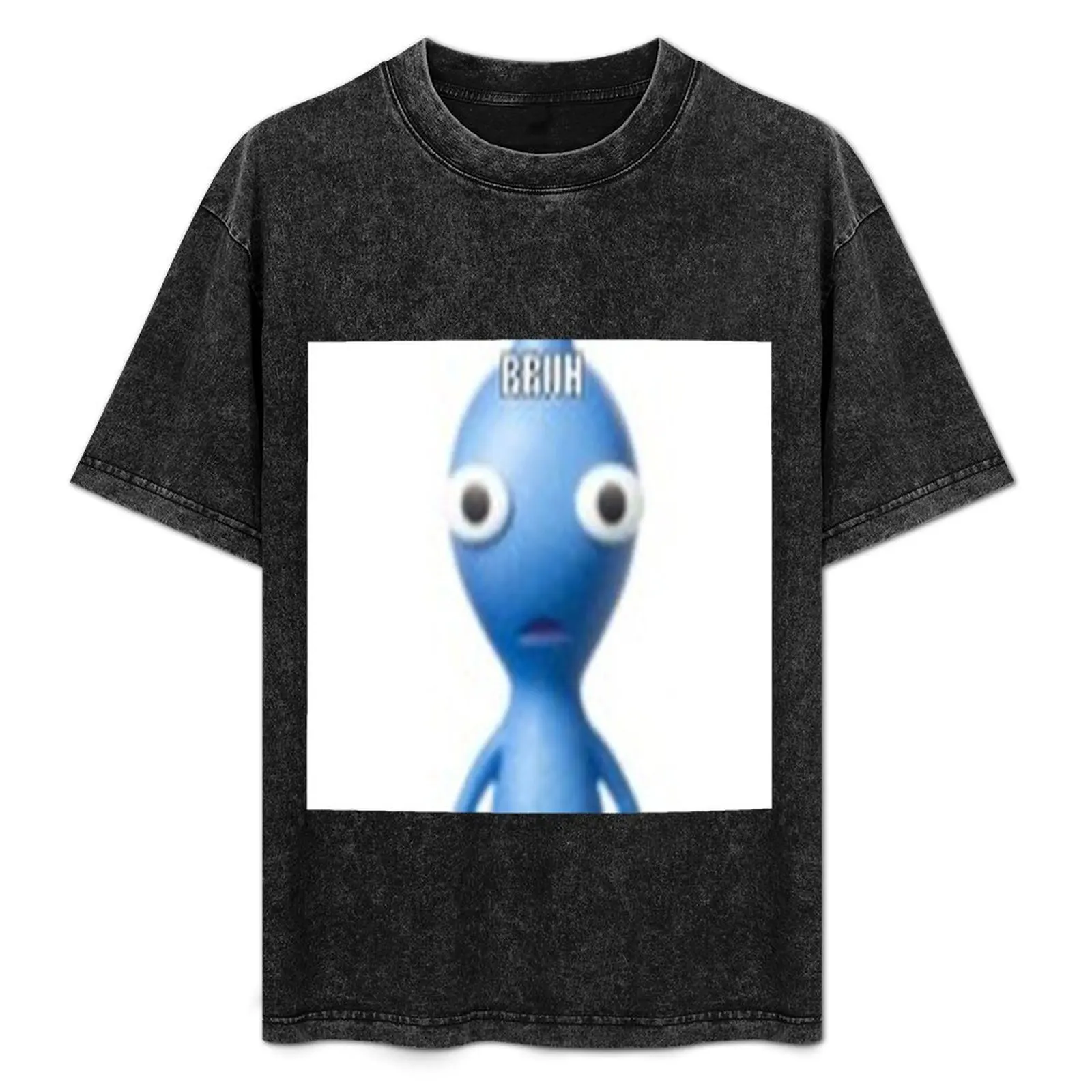 

BRUH Pikmin 2 T-Shirt Plus Size Summer Short Sleeve T-Shirt