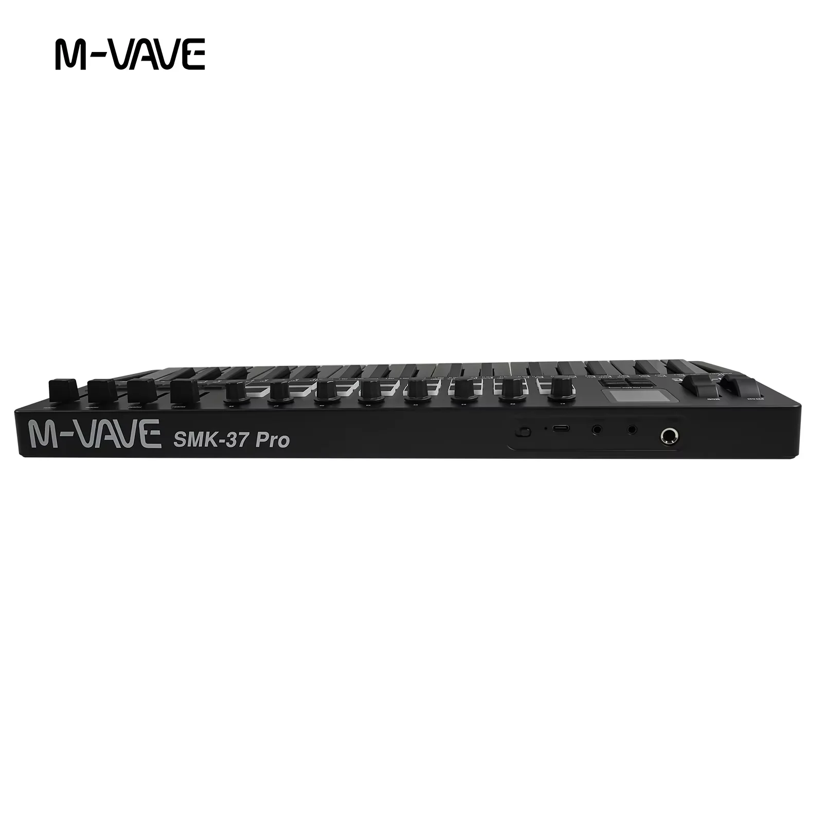 M-VAVE SMK-37 PRO 37-Key USB MIDI Controller with 16 RGB Pads & 8 Knobs Supports Software Operation for WINDOWS MAC IOS Android - view 5