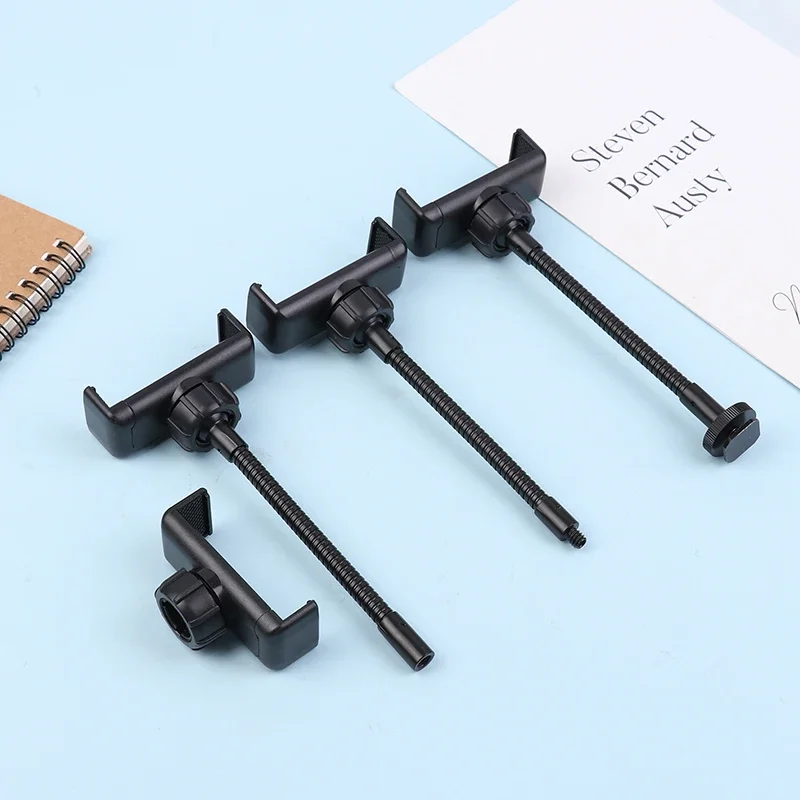

Phone Holder Flexible Hose Long Arm Phone Clip For Ring Light Bed Stand Replacement Part 360 Mount Clip Bracket Clamp Monopod