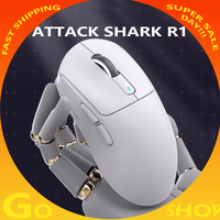 Attack Shark X3 Pro Wireless Mouse Tri Mode Paw3395 4k Reciver Bluetooth Gaming Mouse Esports Mice Pc Game Accessories Man Gifts