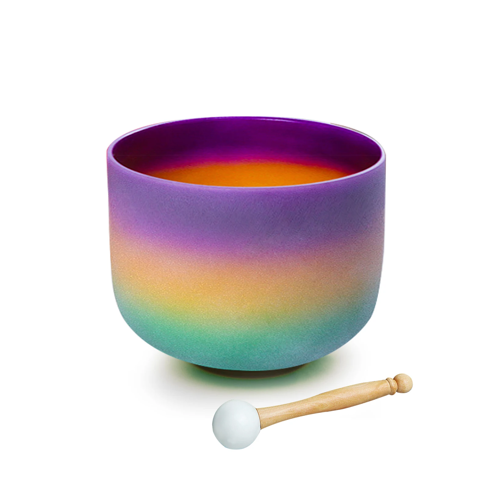 

Hye-eun 8 inch Crystal Singing Bowl 432hz Quartz Chakra Tuned Bowl, Sound Healing Bowl for Yoga Healing Sound Energy Vibration