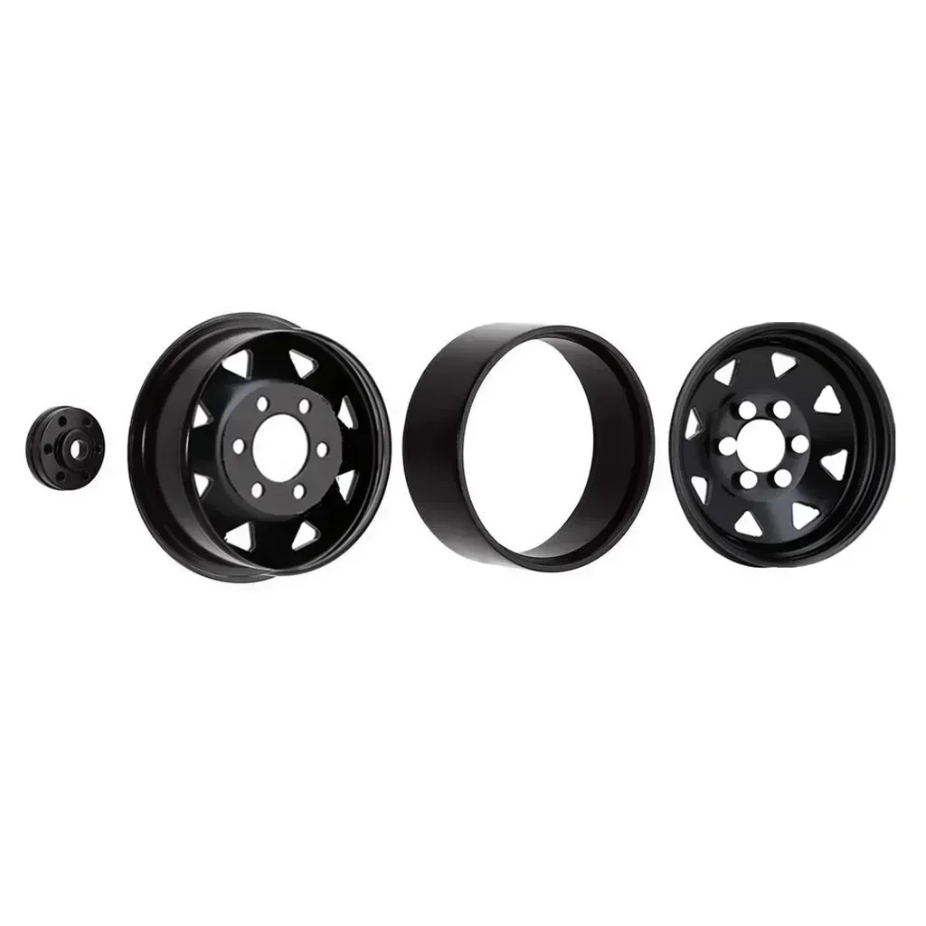 Llantas de Metal de 1,9 "Beadlock, 3 estilos para coche trepador de control remoto 1:10 Axial SCX10 90046 TRX4 Redcat GEN8