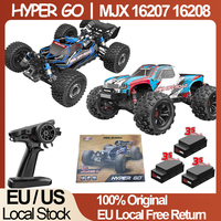HYPER GO MJX 16208 16207 1/16 RC Car 70km/h Brushless 4WD Racing Car Electric Off-Road Remote Control RC Truck RC Toy