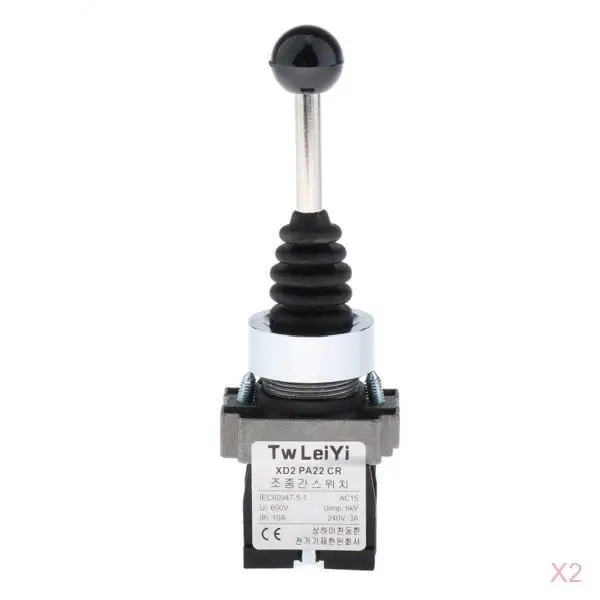 Spring Return Rocker Toggle Switch Rotary Self-locking Joystick for Boat and Conveyor Panel Control