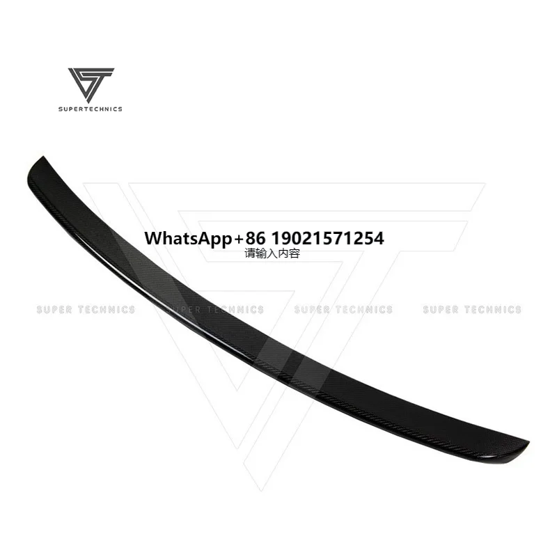 

Carbon Fiber Customized Supertechnics Style Rear Spoiler for TT TTS 2008-2014 Car Rear Wing Spoiler
