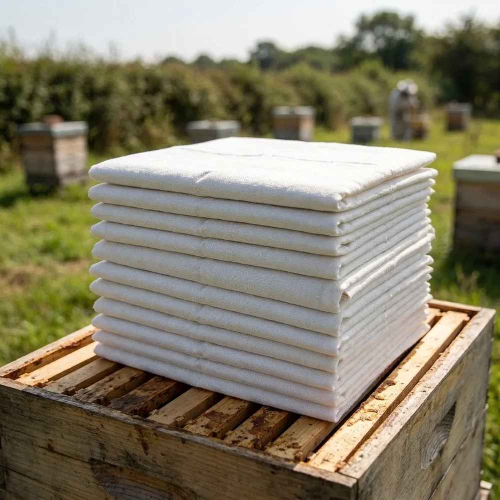10pcs Thermal Insulation Hive Cloth 50x60cm Beekeeping-Tools For Honeycomb Temperature Control And Winter Protection