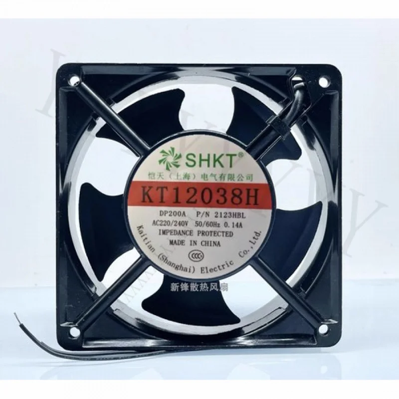 

Y+ FOR SHKT KT12038H 220V 0.14A 12CM 2-Wire Axial Fan