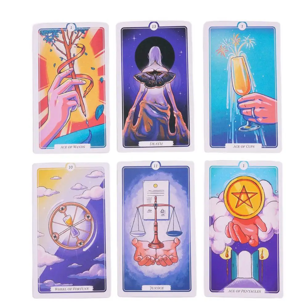 12x7cm Wake Me Up Tarot cards with paper manual board game English version tarot deck playing cards