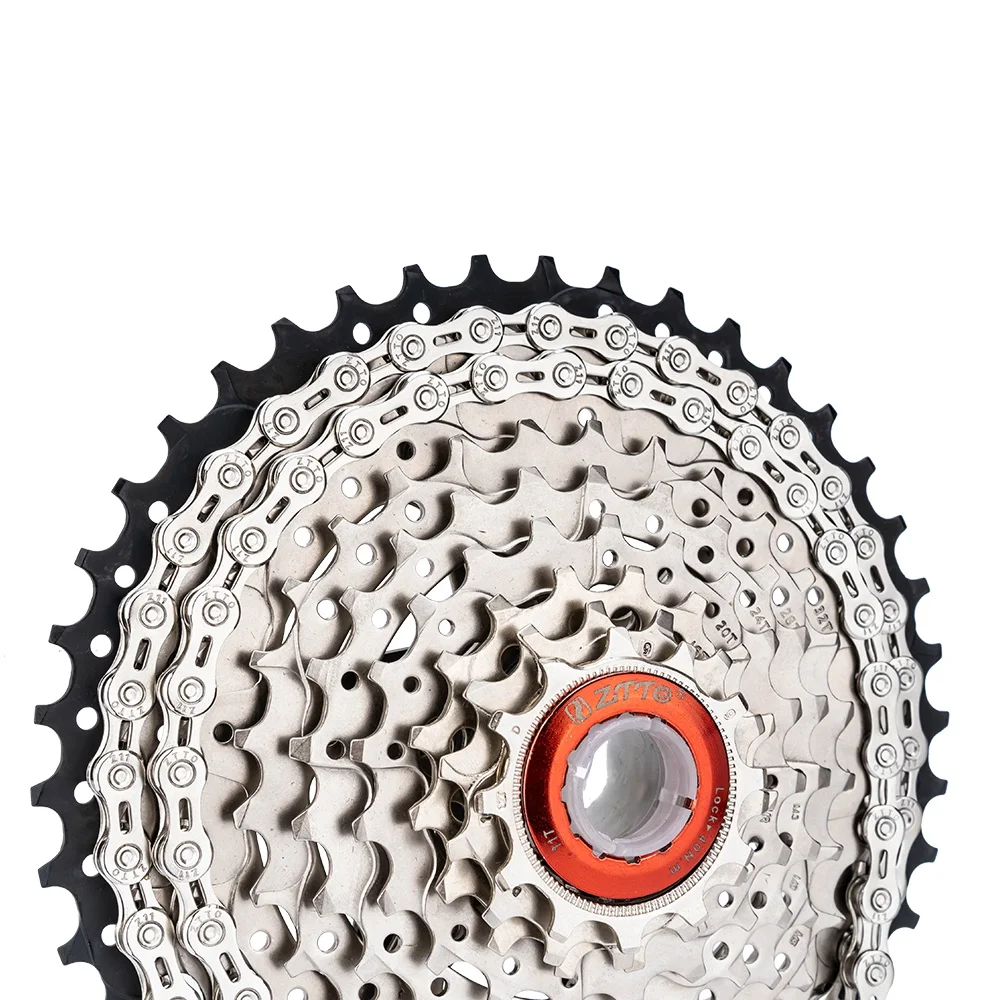 

ZTTO MTB Bike 10 Speed Cassette 10S 36T/40T/42T/46T/50T Mountain Bicycle 10v Chain Sprocket K7 High Steel Cycling Parts