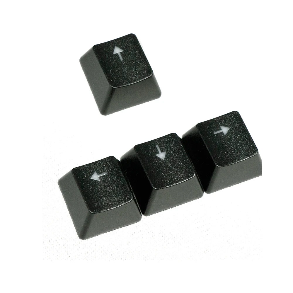 Thicken PBT Direction Keycaps for Cherry MX Mechanical Keyboard Backlight Cross Switch Black Red Yellow Backlit Arrow Keycap