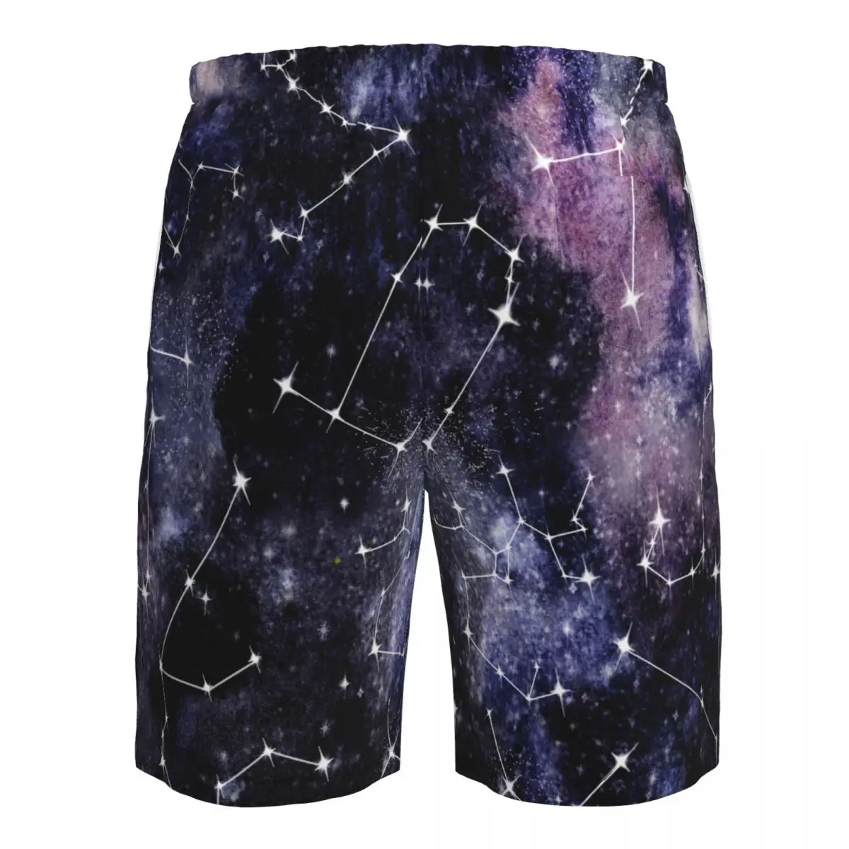 Men's Swimming Shorts Watercolour Cosmic Pattern Trunks Beach Wear