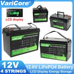 12V 310Ah 120AH LiFePO4 Battery 12.8V Lithium Power Batteries 8000 Cycles For RV Campers Golf Cart Off-Road Off-grid Solar Wind