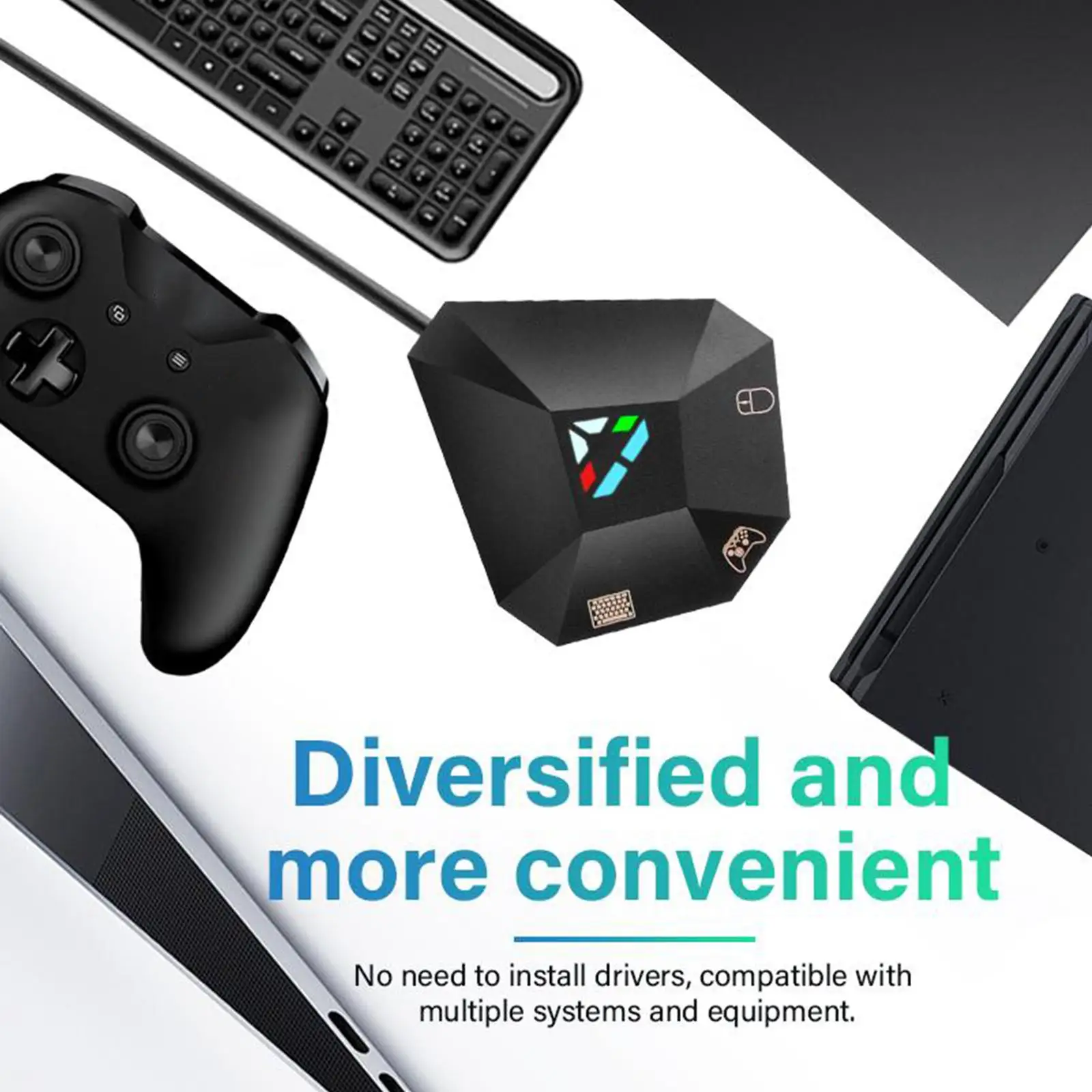 Adaptateur convertisseur clavier et souris USB pour pièces professionnelles N-Switch 360