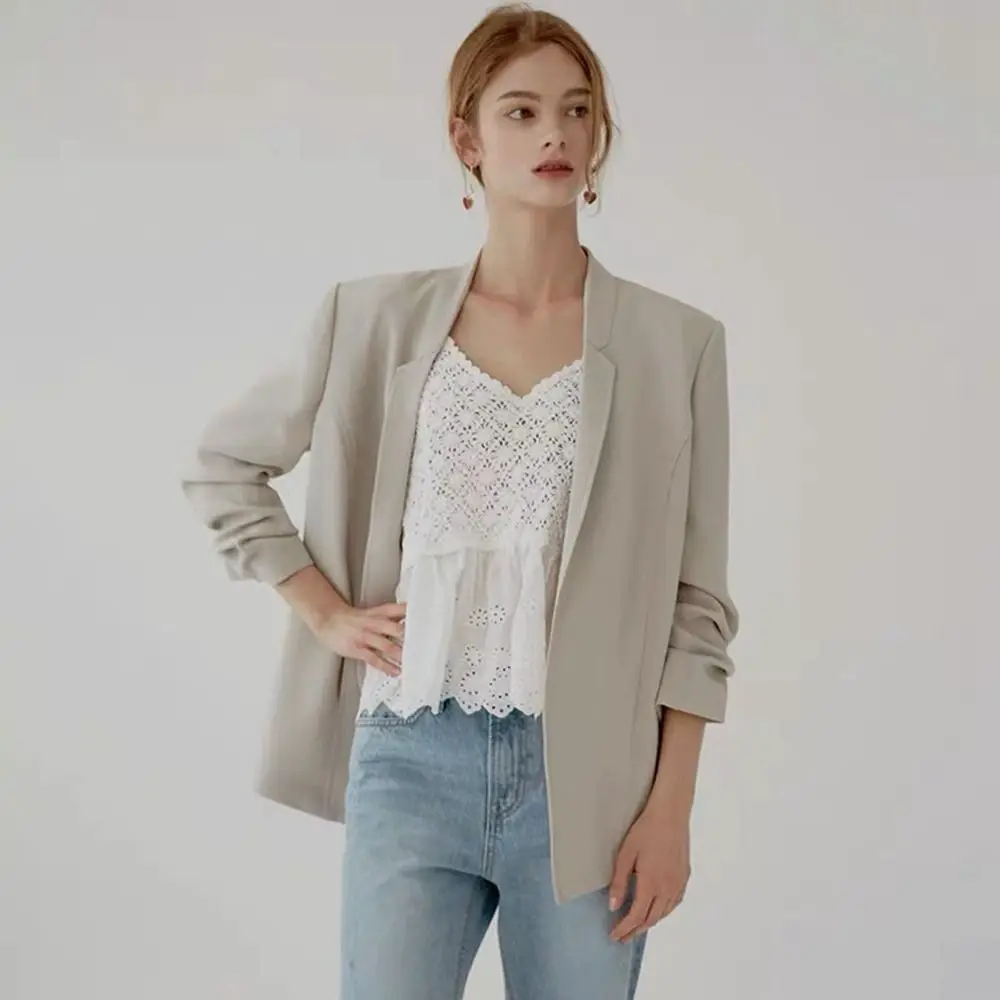 Nowe ażurowe topy z dzianiny szydełkowej, seksowne ażurowe topy na ramiączkach, oddychające topy w stylu bohemy etnicznej, ażurowe koszulki damskie.