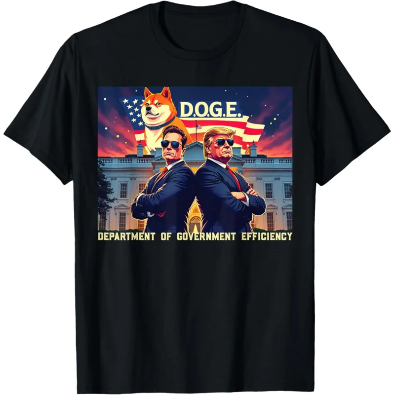 

Department Of Government Efficiency DOGE D.O.G.E. trump T-Shirt