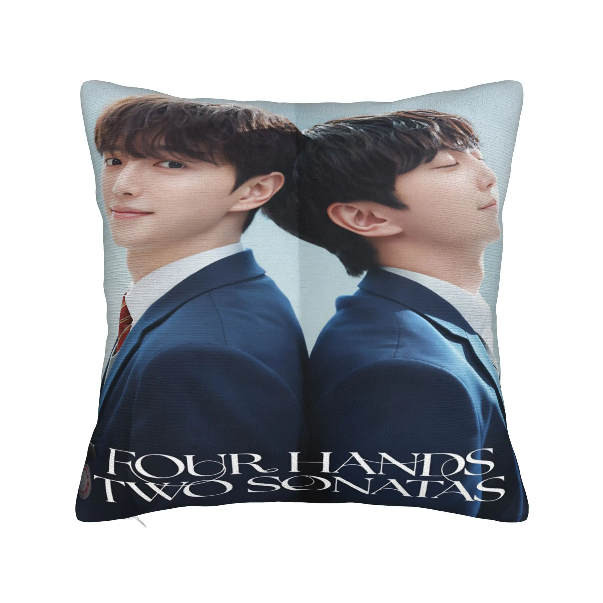 Kdrama Four Hands Two Sonatas Pillowcases  Morden Pillow Case For Wedding Party Home Decor Design Pillow Cover