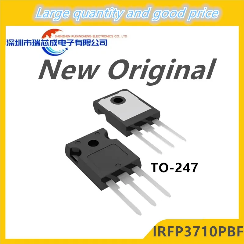 

10Pcs/Lot IRFP3710PBF IRFP3710 TO-247 100V 57A MOSFET N-channel Power Transistor