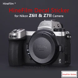 HineFilm Skin for Z6II Z7II Camera Decal Skin Premium Decal Film for Nikon Z6 II / Z7 II Camera Protector Sticker Cover Film
