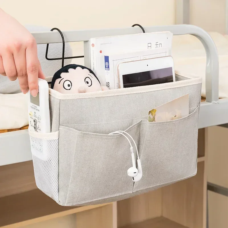 Portable Baby Care Essentials Hanging Organizers Crib Storage Cradle Baby Crib Organizer Diaper Bag Linen Baby Bed Accessories