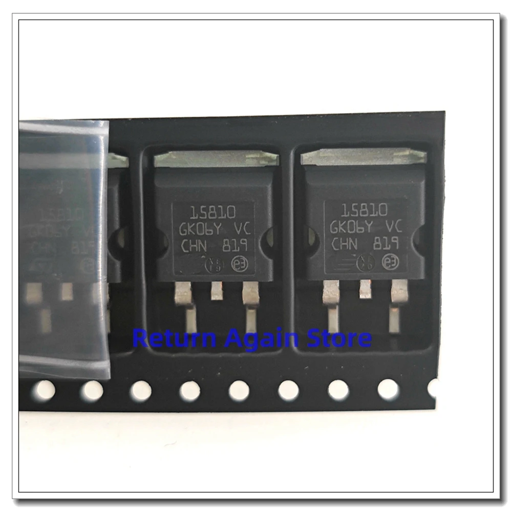 5PCS/LOT STH15810-2 Silkscreen 15810 TO-263 mosfet New Original