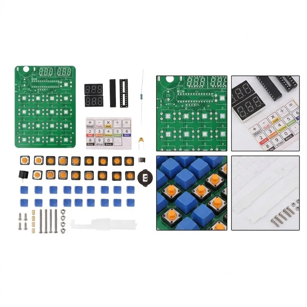 DIY Electronics for Kit Digital Display Kit USB Powered Calculator ABS Shell Material Multi-functional Math Operations