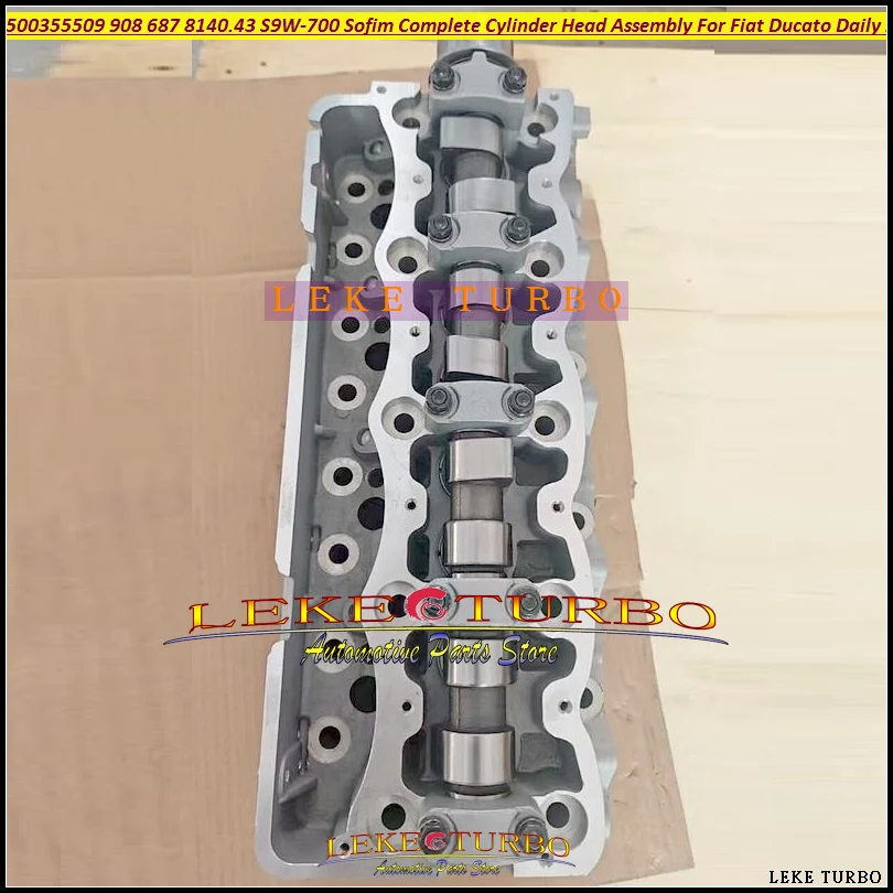 500355509 908 687 8140.43 S9W-700 Sofim Complete Cylinder Head Assembly 99443889 99432835 For Fiat Ducato For IVECO Daily 2.8TDi