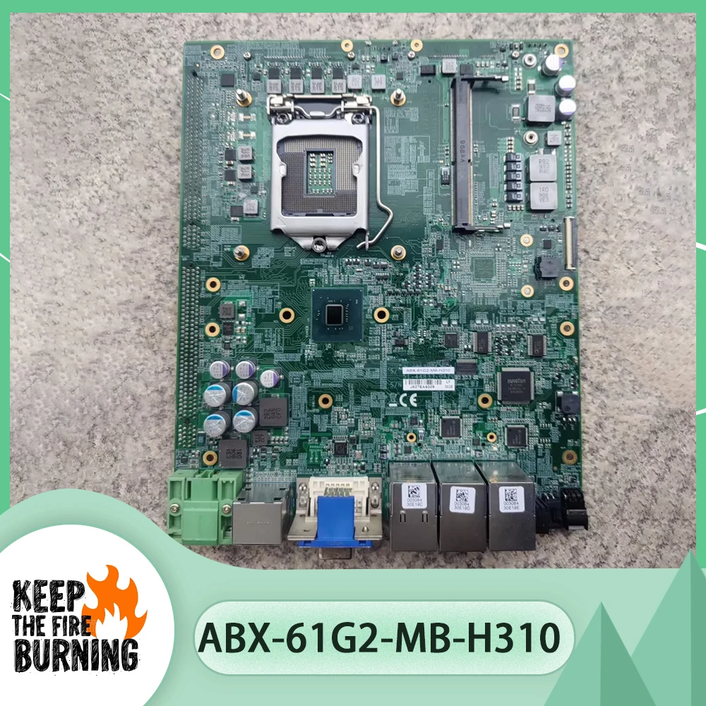 Placa base para computadora industrial ABX-61G2-MB-H310 compatible con CPU de 9.ª generación