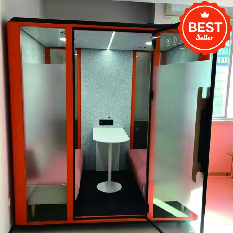 Customized Noise Isolation Cabin Office Soundproof Pod Acoustic Silent Booth for Online Class Conference Recording Studio