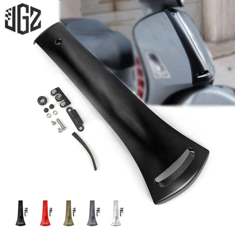 Motorcycle CNC Aluminum Front Head Fairing Cover Tie Bracket Decorate Horn Nose Accessories for VESPA GTS 250 300 GTV 300 parts