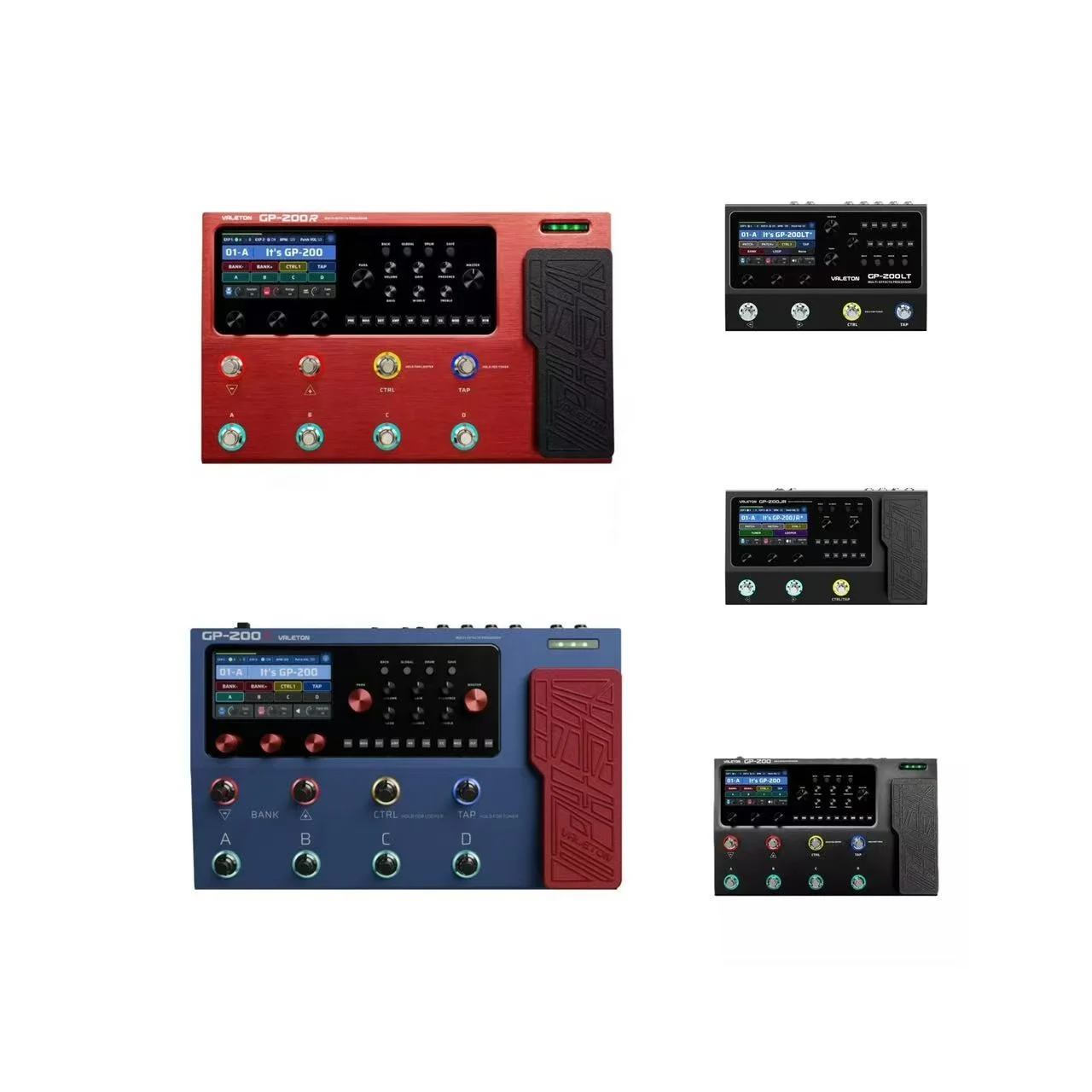 

Gp 200/gp-200/gp200 Series Multi-effect Pedals Guitar Processor Guitar Effects Pedal Multi Effect For Lt/jr/r/x