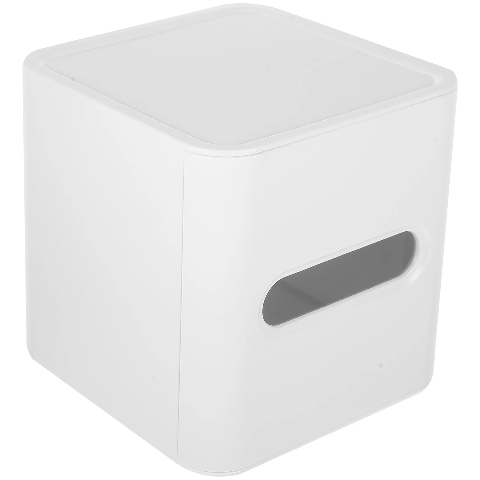 

Modern Plastic Square Tissue Box Holder Roll Paper Storage Container For Home Bedroom Office Decorative Cube Toilet Tissue