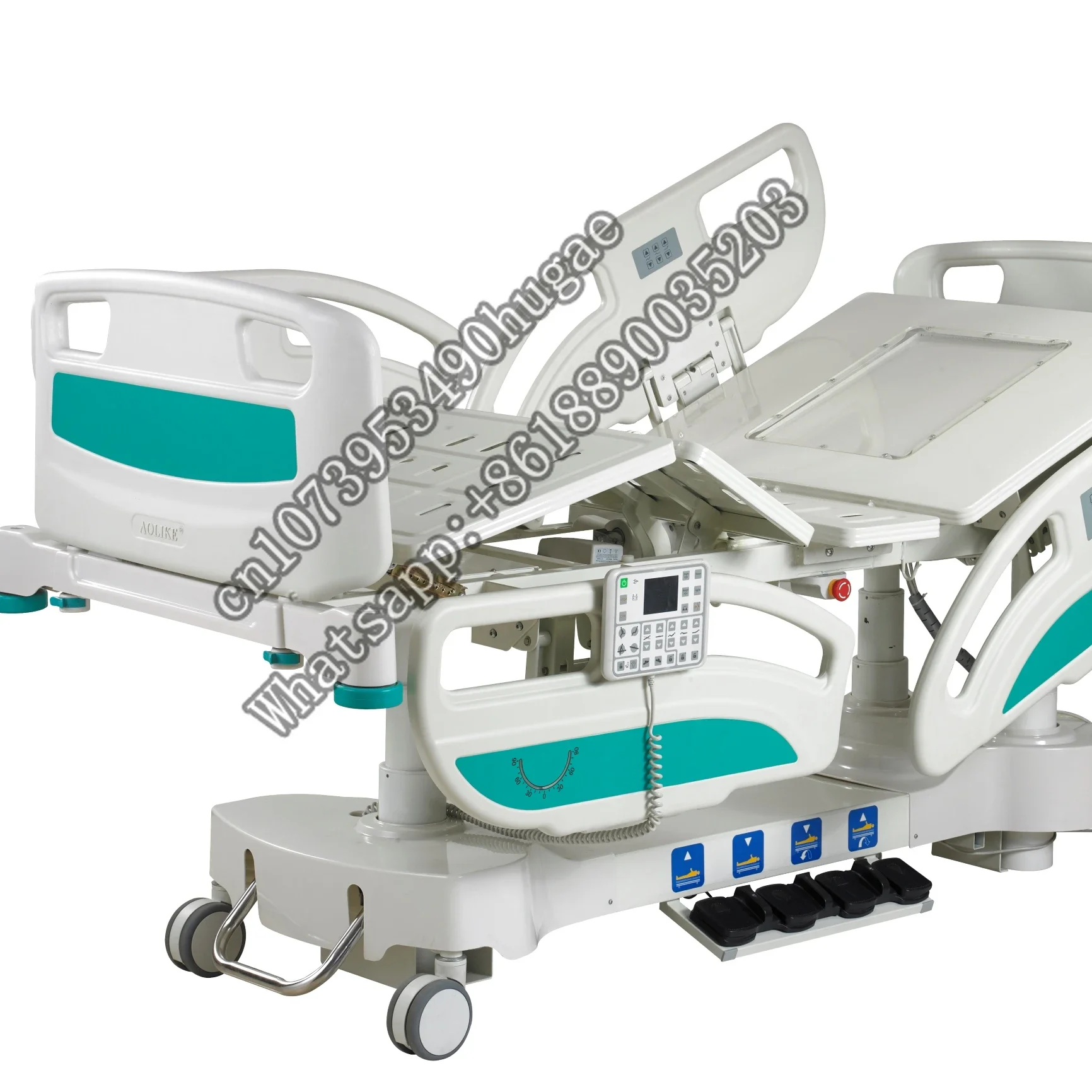 High quality Adjustable multifunctional electrical  bed with CPR function  electric hospital