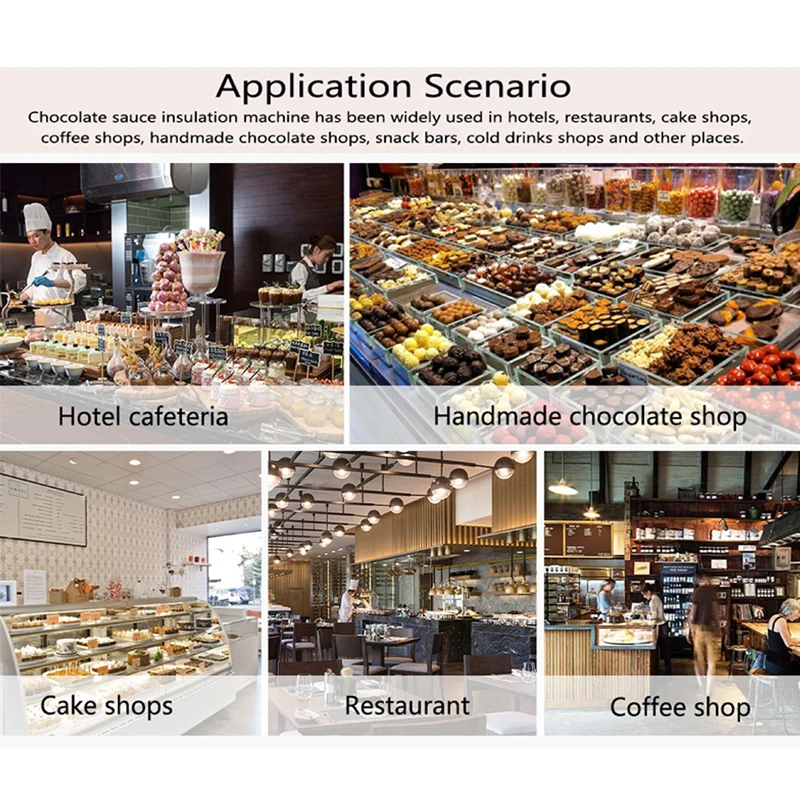 BABEJING الساخن بيع الشوكولاته توبر سخان صلصة الجبن ضغط زجاجة سخان