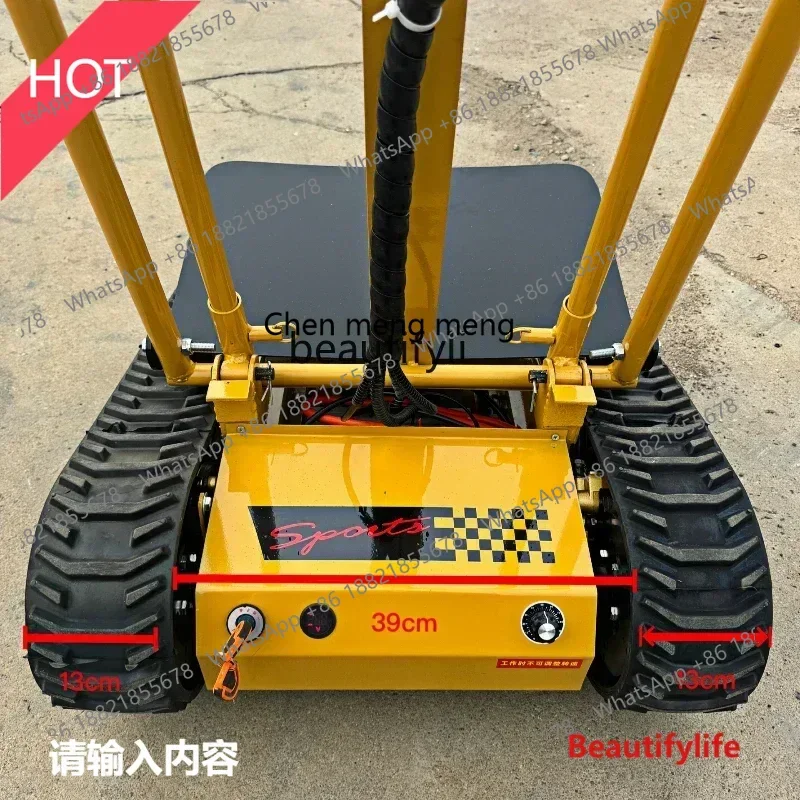 ss New style Crawler King Electric Building Climbing Machine Crawler Up and Down Stairs Handling Foldable Cargo