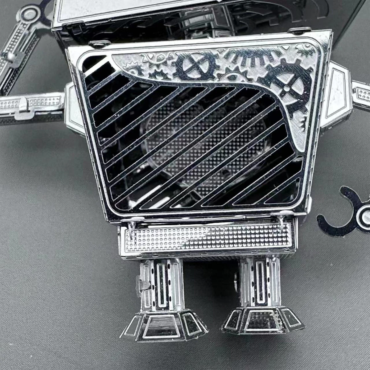 Rompecabezas de metal estereoscópico 3D, modelo de ensamblaje educativo hecho a mano, estatuilla de juguete